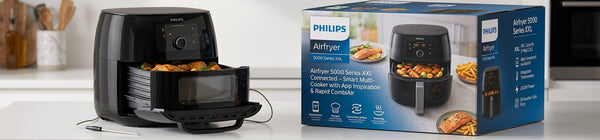 Philips Airfryer 5000 Series XXL Connected – Smart Multi-Cooker with App Inspiration & Rapid CombiAir